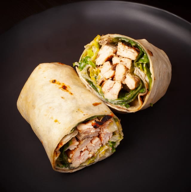 Grilled Chicken Veggie Wrap