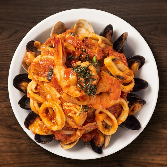 Linguini Pescatore (Seafood Linguine)